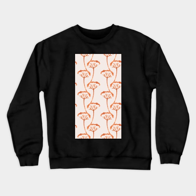 Crazy Dandelions Crewneck Sweatshirt by FrancesPoff